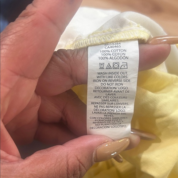 The Children's Place Yellow Kids Shorts - Picture 4 of 4